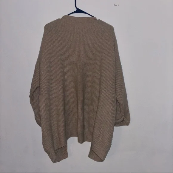 Nap Loungewear Women’s Cozy Cashmere Tan Cardigan XL - Picture 7 of 7